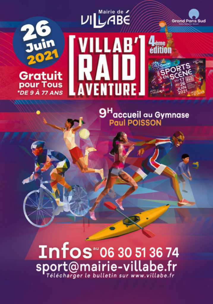Affiche du Villab' Raid Aventure 2021