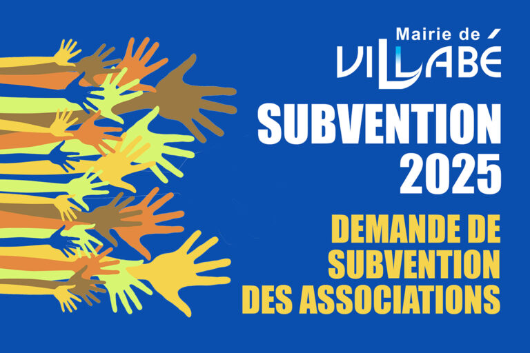 Dossier de subventions 2025 pour les associations villabéennes